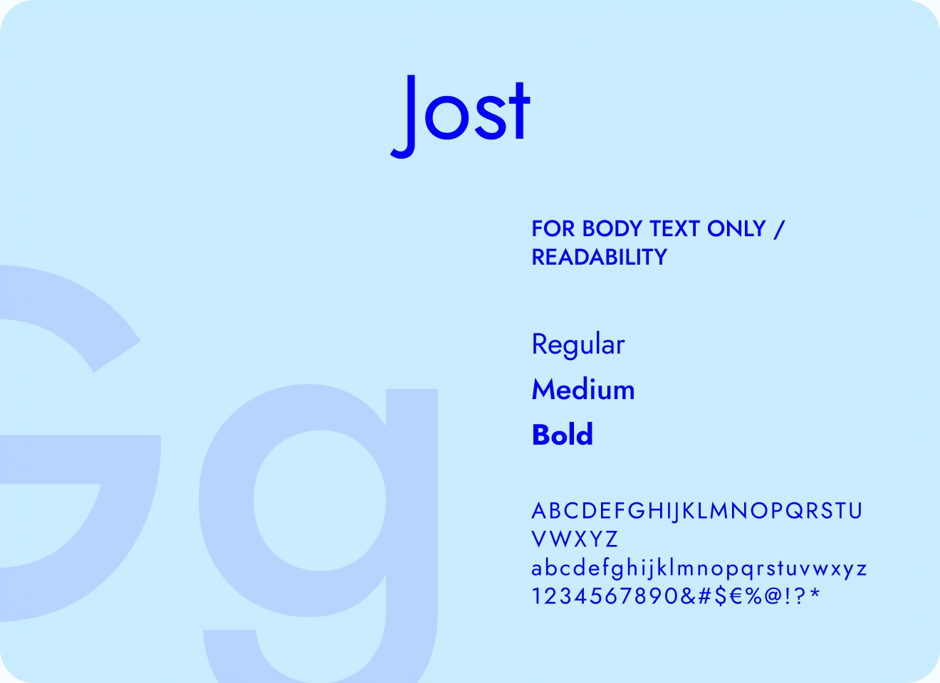 Jost specimen